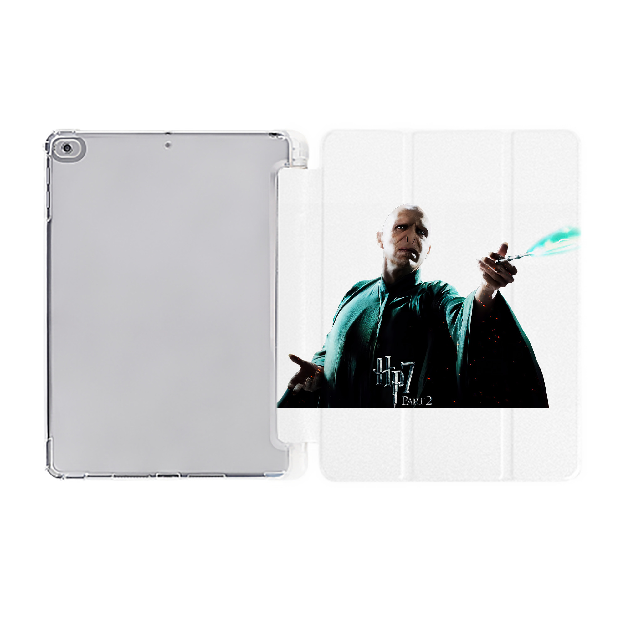 （画像用） Harry Potter ハリー・ポッターシリーズ IPad ケース ペン収納付き 三つ折りスタンド PUレザー×シリコン 対応機種9.5/10.5/10.9インチ